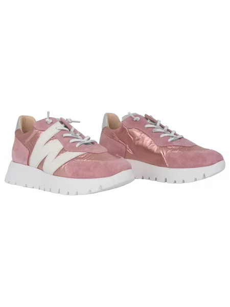 Sneakersy Wonders zamszowe różowe