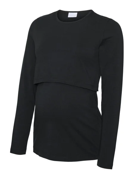 MAMALICIOUS Majica MLKERRIE JUNE' črna