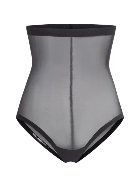 Chiloți briefs Wolford din tul negru