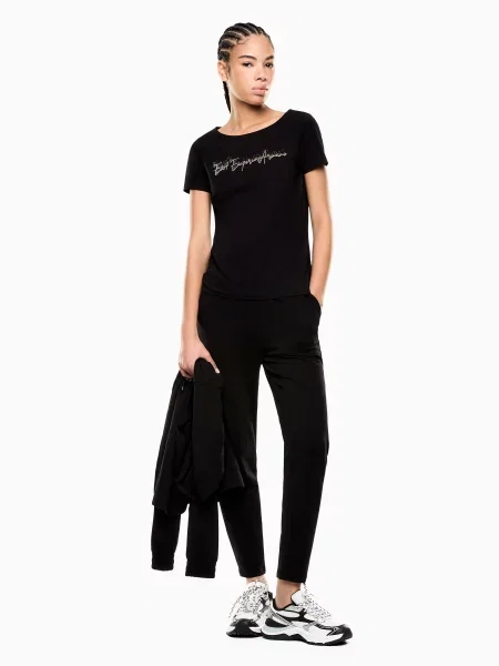 Футболка Ea7 Emporio Armani черная