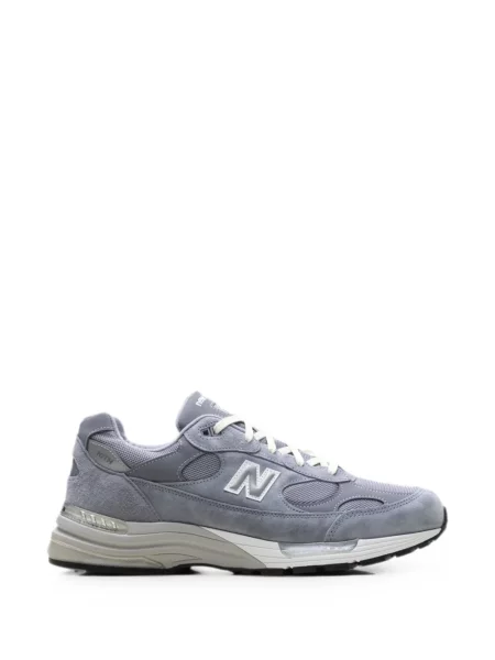 Sneakerși New Balance 992 cu șireturi din dantelă albastru