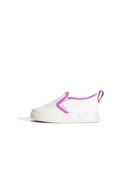 VANS Sportcipő neonlila / gyöngyház-fehér fehér