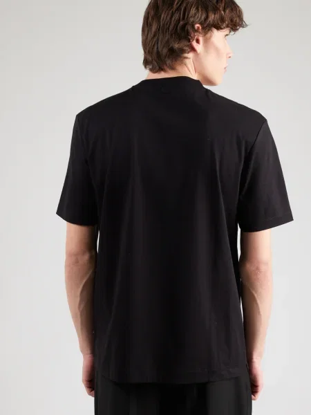 BOSS Tricou C-Taut negru