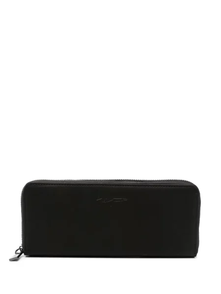 Portofel Discord Yohji Yamamoto din piele negru