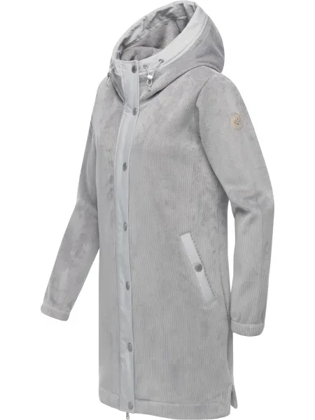 Ragwear Prechodná bunda Cousy Bonded svetlosivá