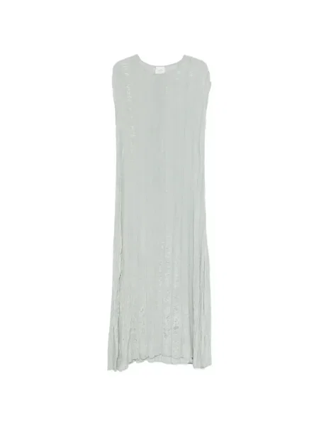 Rochie midi Alysi fără mâneci până la genunchi de costum albastru