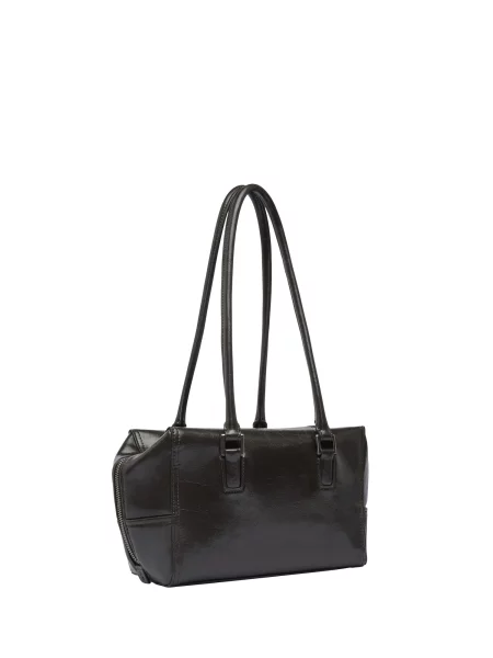 Liebeskind Berlin Kabelka na rameno Satchel tmavohnedá