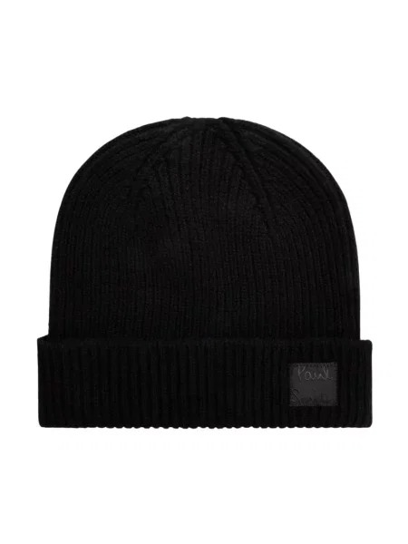 Paul Smith czapka wełniana czarna