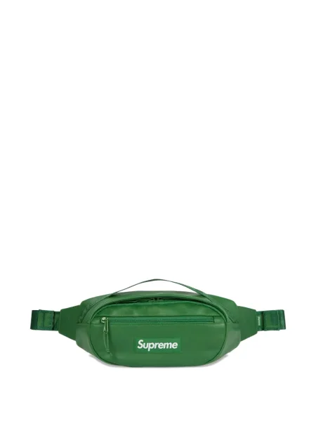 Curea Supreme din piele verde
