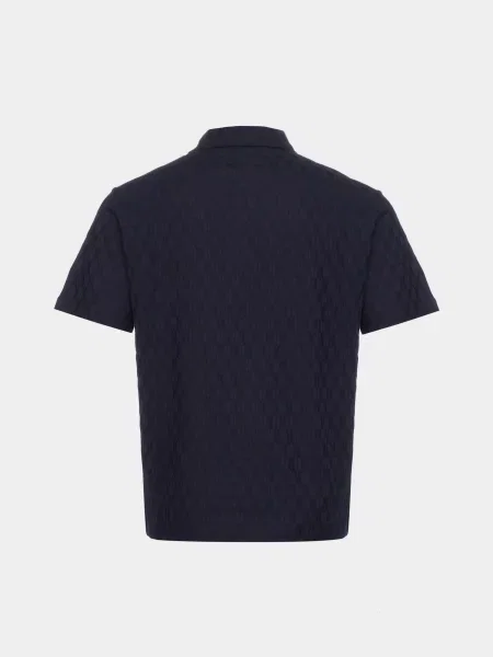 Поло Emporio Armani синее