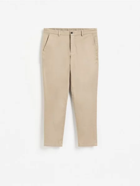 Reserved Pantaloni chino slim fit bej