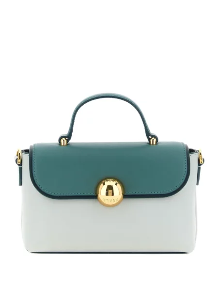 Τσάντα shopper Furla πράσινο