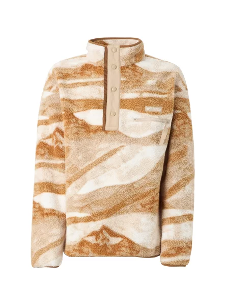 COLUMBIA Pulovere sport Helvetia™ II bej / maro cămilă / nisipiu / natural alb