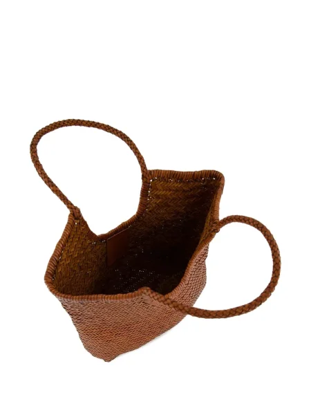Geanta de piele Dragon Diffusion din piele maro