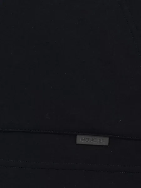Hanorac cu glugă Moncler cu autograf albastru