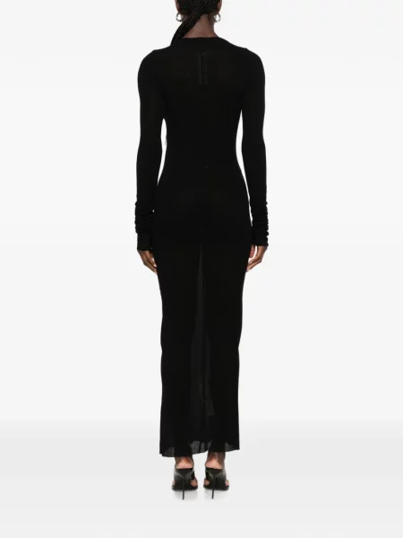 Lung rochie Rick Owens negru