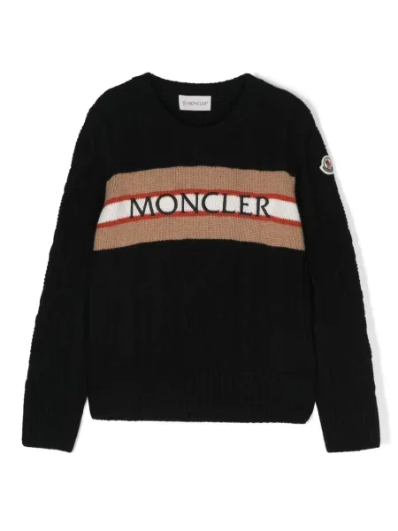 Sweter dziecięcy Moncler Enfant czarny