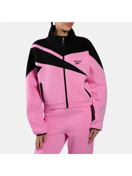 Reebok Vector bluza dresowaunisex PlayfulPink/Black Size: czarna