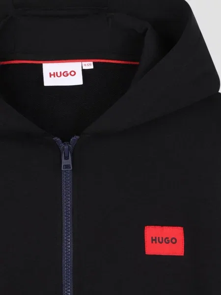 Детский свитер Hugo черный