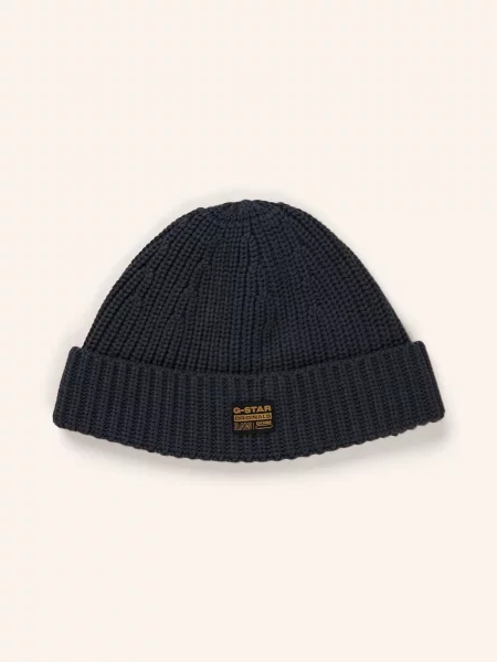 G-Star Czapka blau niebieska