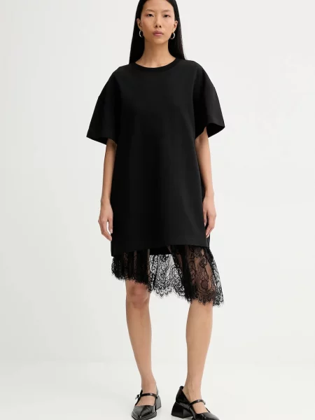 MUNTHE rochie din ROSIE negru