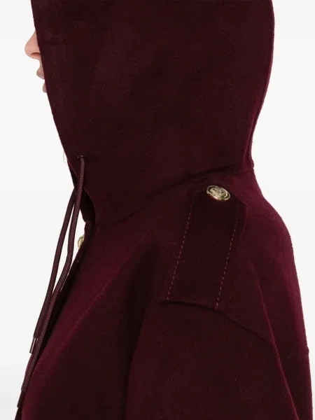 Geacă Sandro de lână roșu