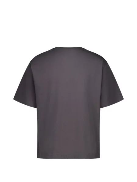 Tricou We11done cu decolteu rotund gri