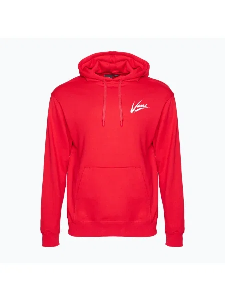 Мъжки потник Vans Dettori Loose Pullover racing red/marshmallow червено