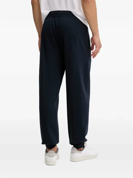 Τρέξιμο παντελόνι Ea7 Emporio Armani με κέντημα μπλε