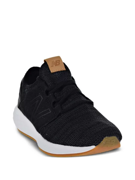 Klapki New Balance zamszowe czarne