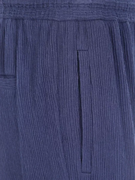 Pantaloni Giorgio Armani cu cordon albastru