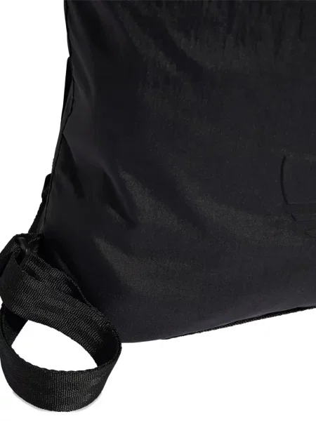 Geantă Adidas cu imagine cu dungi cu cordon negru