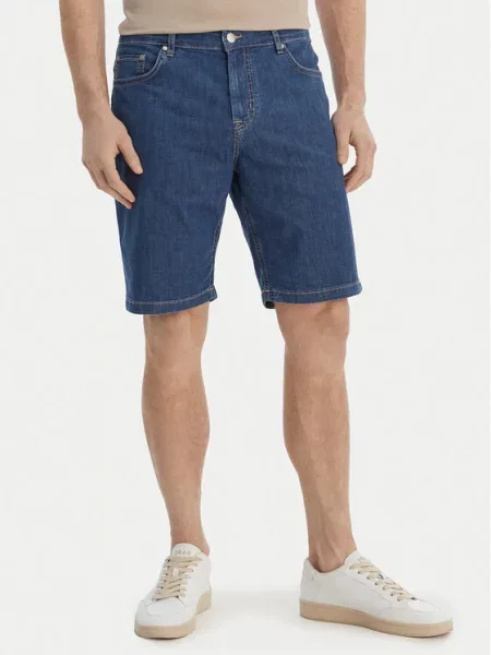 JOOP! Jeans Jeans kratke hlače Mabrouk modra
