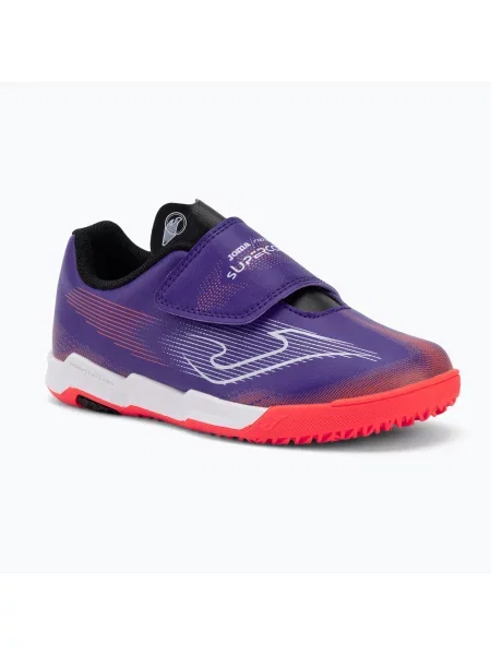 Încălțăminte de fotbal pentru copii Joma Supercopa Jr IN purple violet