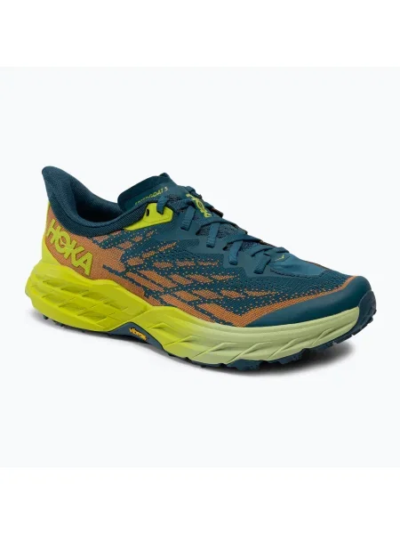 Мъжки обувки за бягане HOKA Speedgoat 5 blue coral/evening primrose синьо
