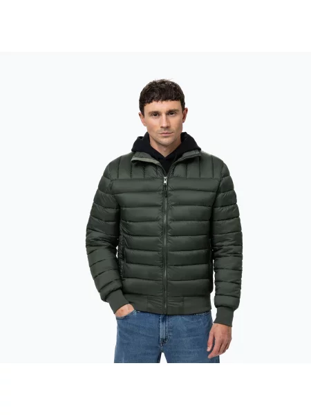 Geacă de bărbați Pitbull Granger 2 Padded dark green verde