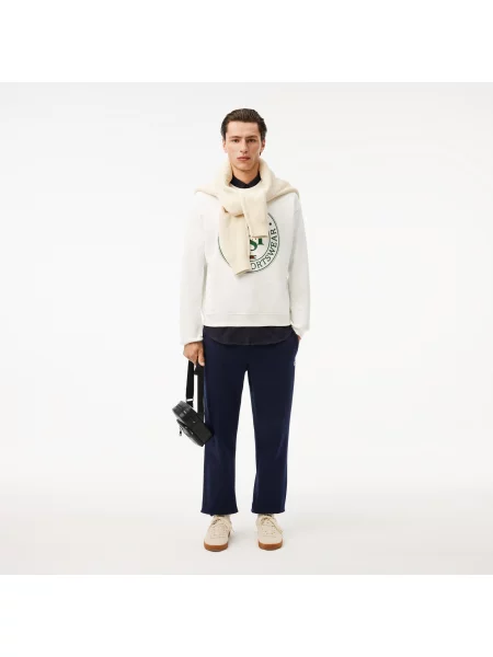 Lacoste сумка через плече чоловіча Monogram біла