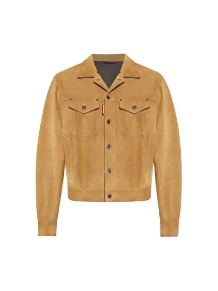 Kurtka Dsquared2 brązowa