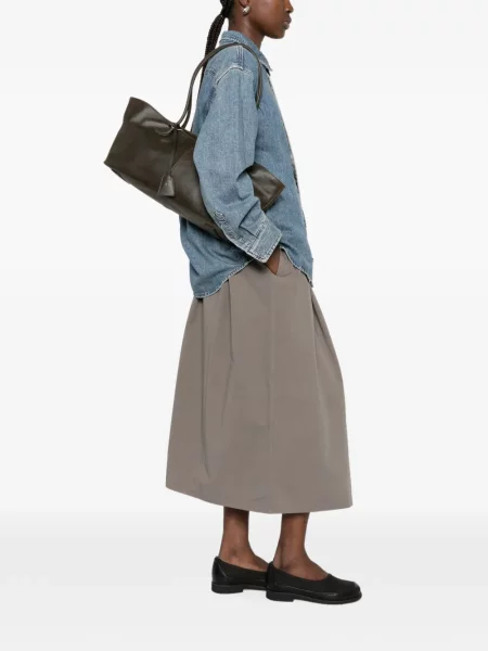 Shopper kabelka Low Classic hnedá
