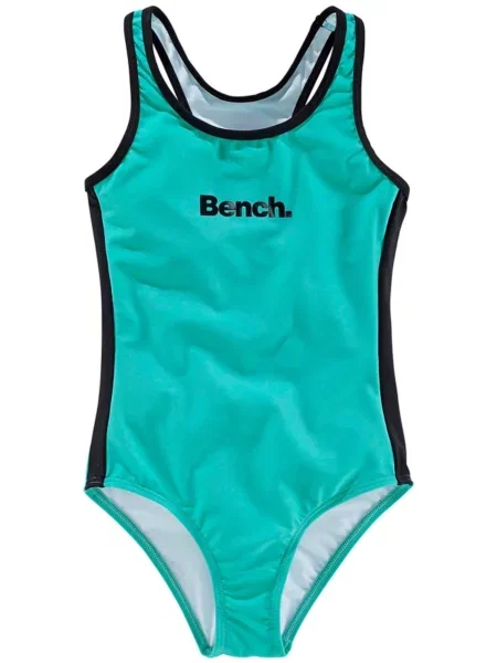 BENCH Costum de baie întreg turcoaz negru