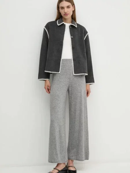 Куртка OUI перехідна oversize сірий