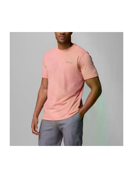 Tricou Columbia scurt portocaliu