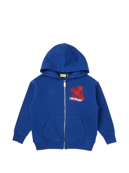 Bluza z kapturem dziecięca Off-white biała
