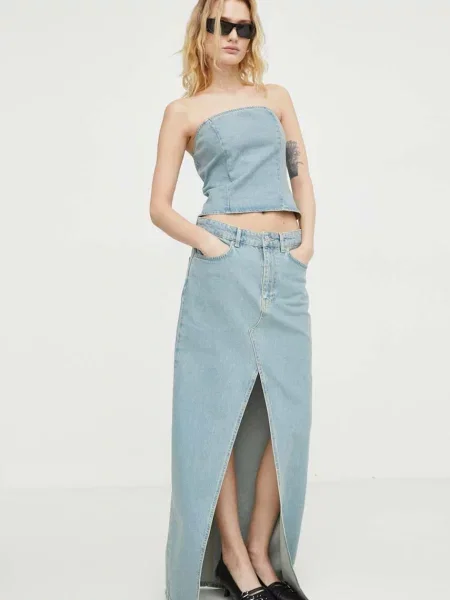 Jeans krilo Won Hundred modra