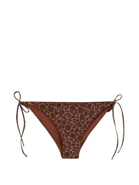 Bikini Mc2 Saint Barth z nadrukiem brązowe