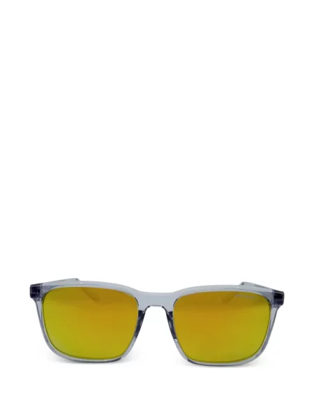 Ochelari de soare Nike de catifea cu autograf retro alb