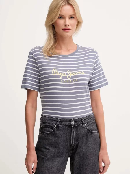 Pepe Jeans tricou din alb