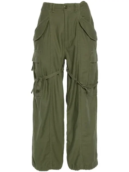 Spodnie cargo R13 zielone