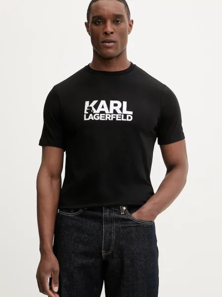 Karl Lagerfeld tričko černé