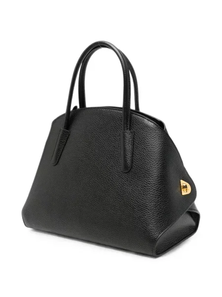 Geantă shopper Coccinelle din piele negru